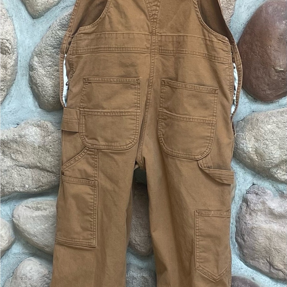 CARHARTT Loose Fit Canvas Lighter weight Bib Overalls XS Reg. - Picture 3 of 11